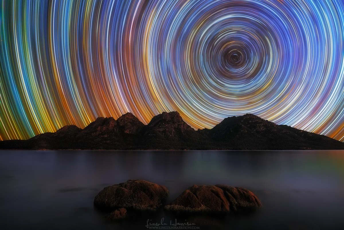 coles bay startrail