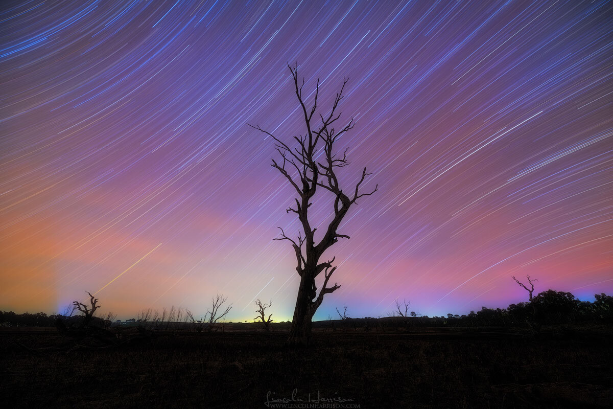 3 x 20 minutes, f3.5, iso64. D850 Sigma 14-24.