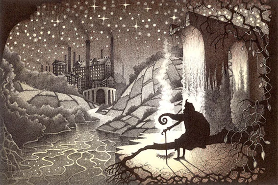  'Into The Wild' (Saltaire / Titus series) A6 Greetings Card 