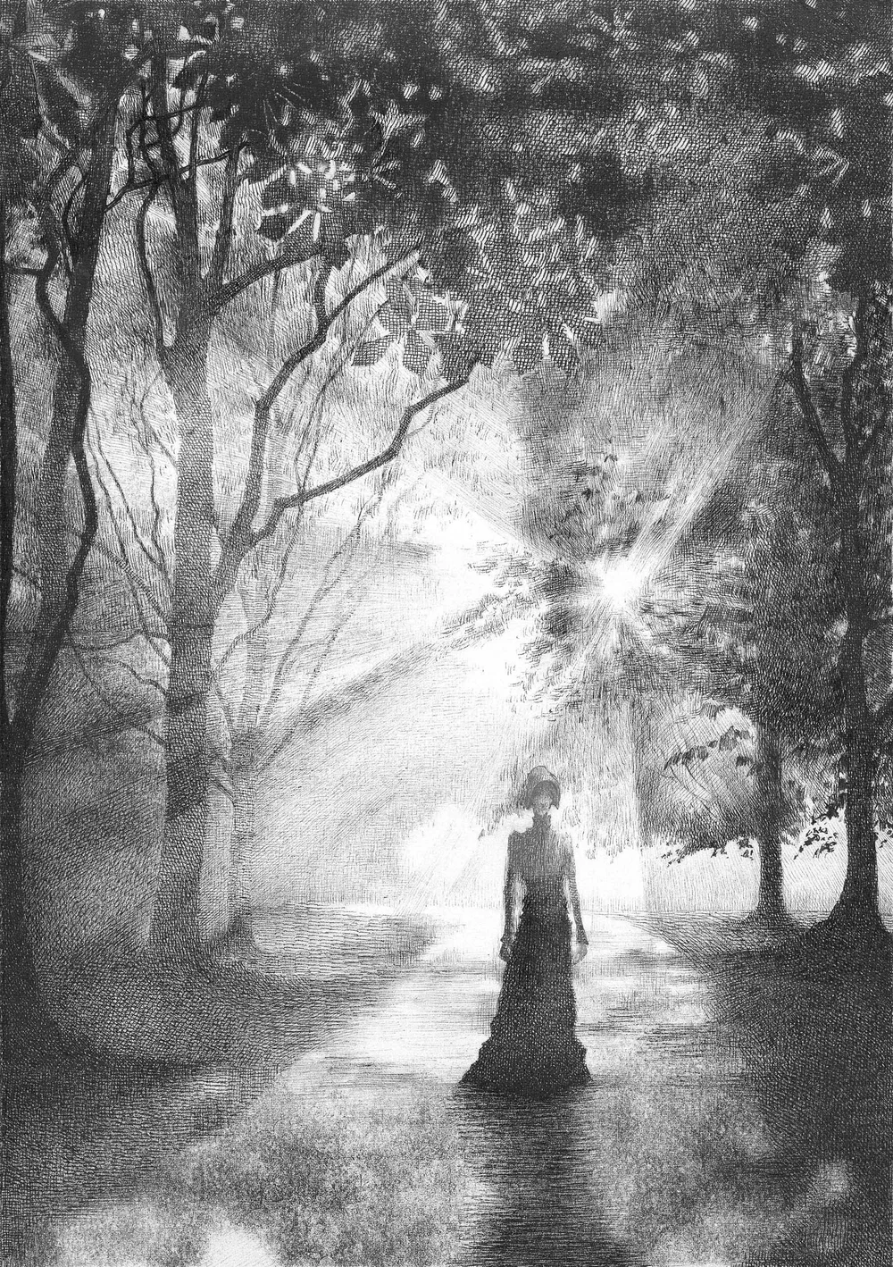 the-woman-in-black-nick-tankard-illustration