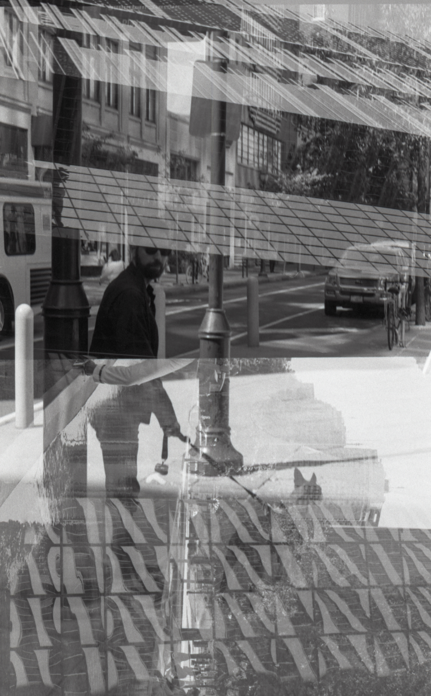 Center City double exposure