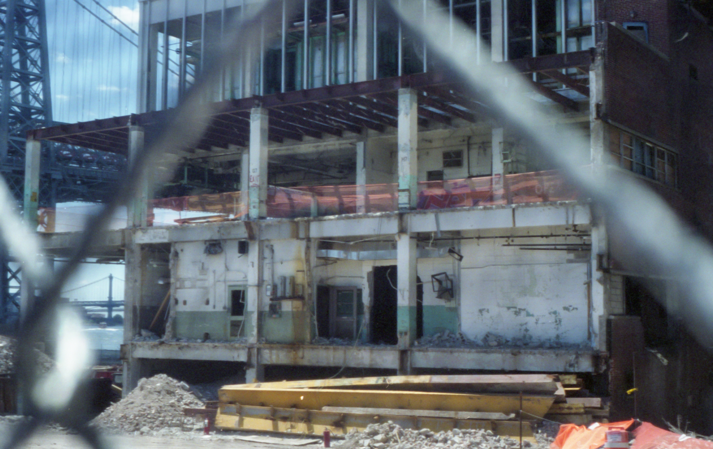 Part of the Domino facility that will be torn down.