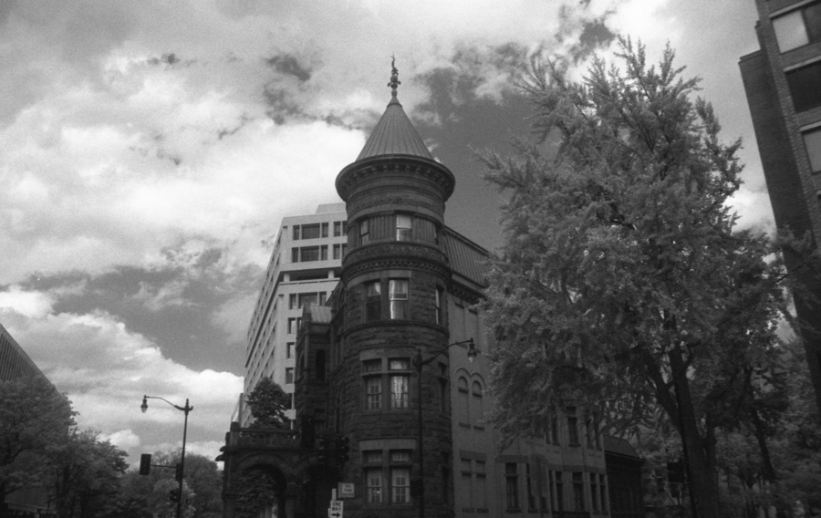 With IR720 filter. f/8 @ 1/30