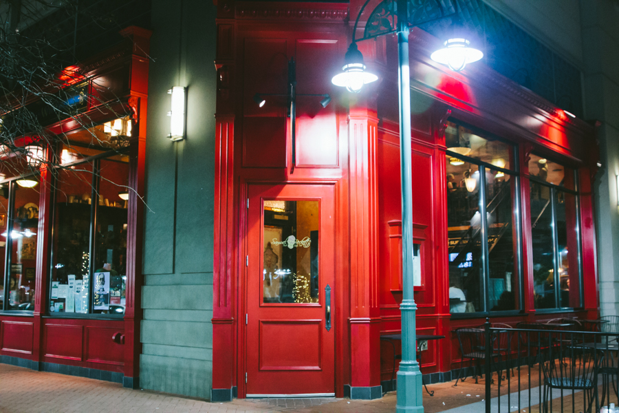 The reception was held at Samuel Beckett's in Shirlington, VA. 