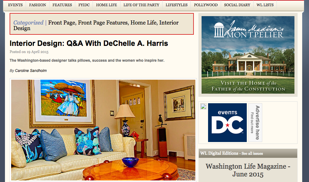 Washington Life Magazine 