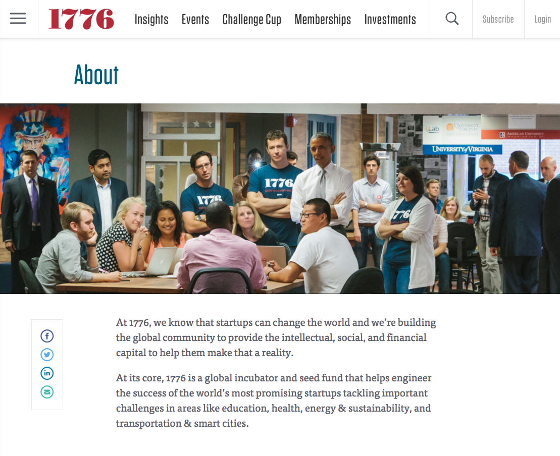1776 Website