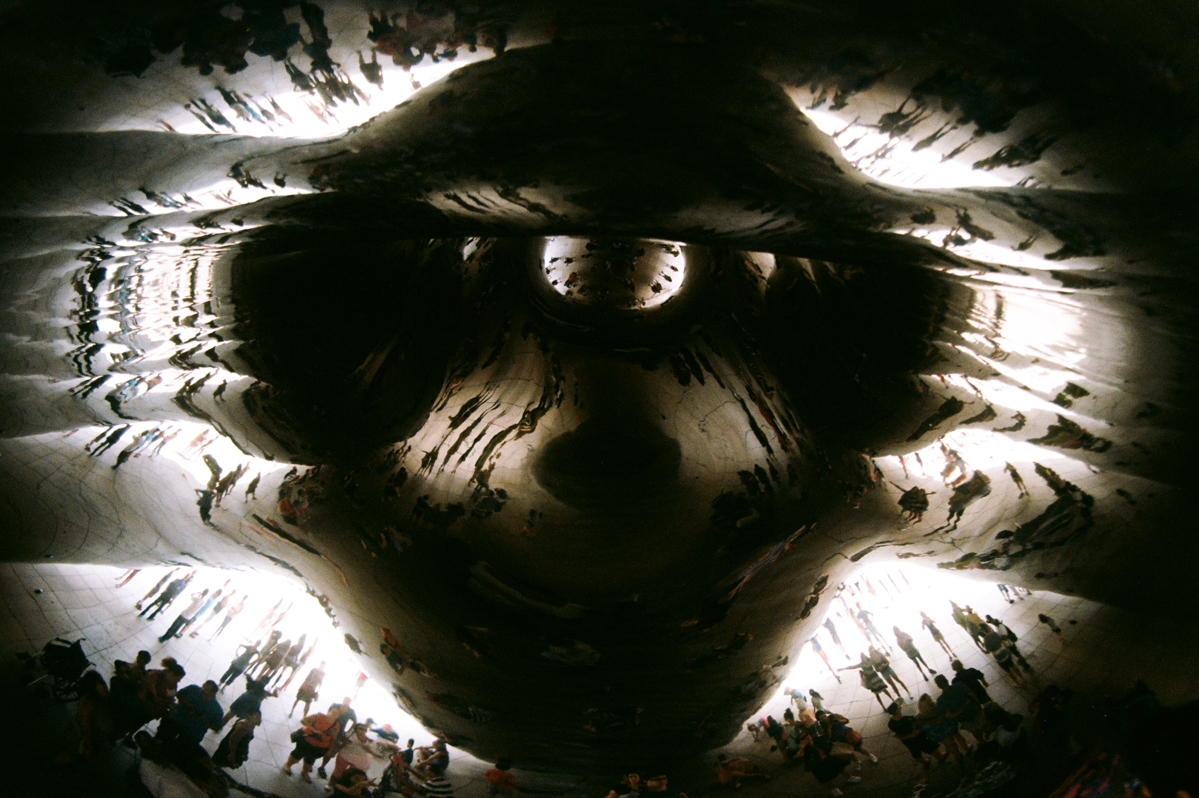 Cloud Gate (aka "The Bean") Kodak Ektar 100