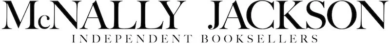 McNally Jackson Independent Bookstore logo with black text on a white background
