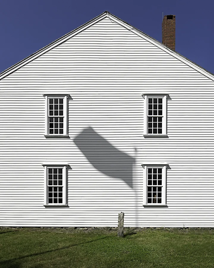 Flag Shadow on House