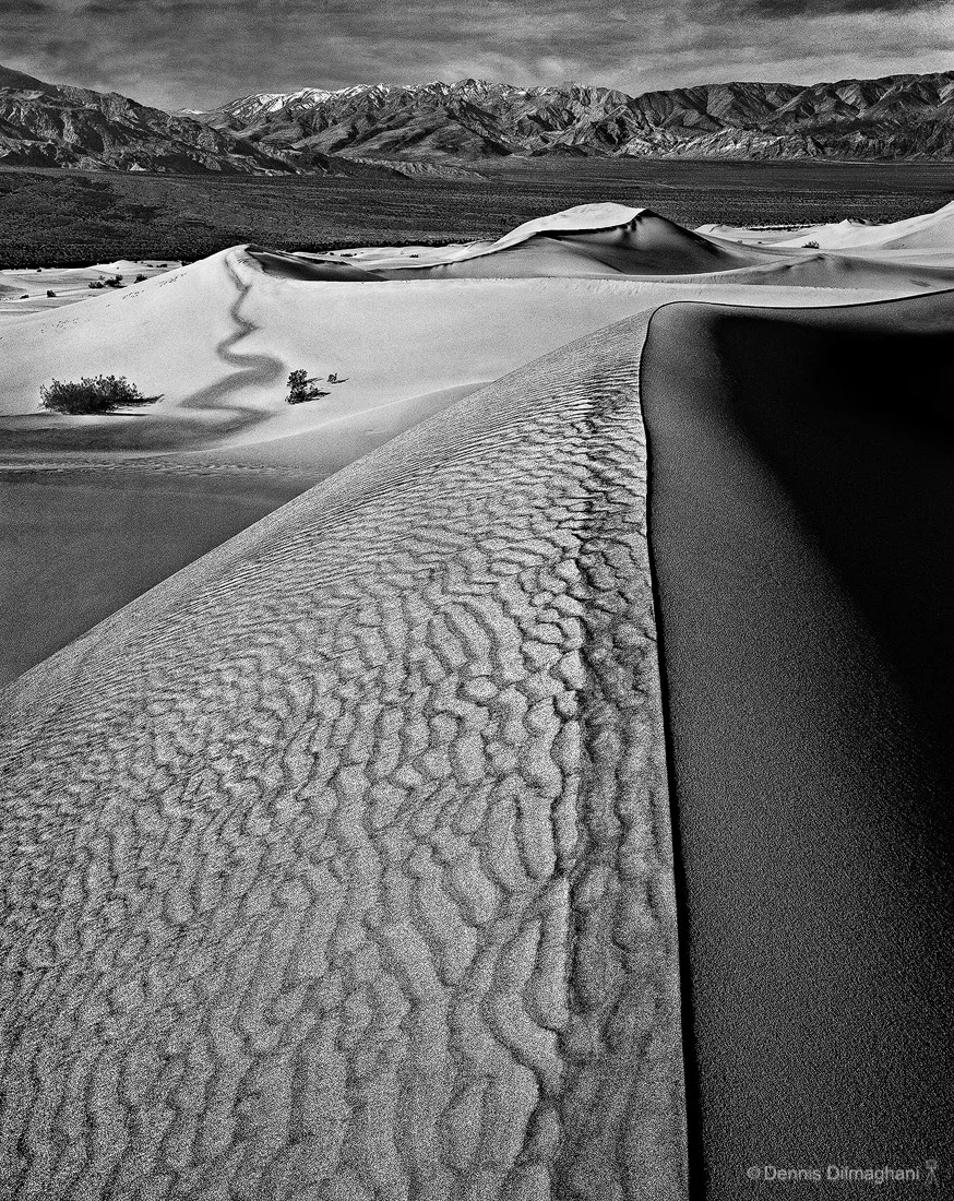 Atop Sand Dune, Death Valley, CA