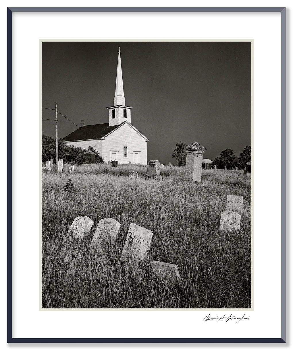 Church and Cemetery - Maine Coast (Exact name and location not recorded)