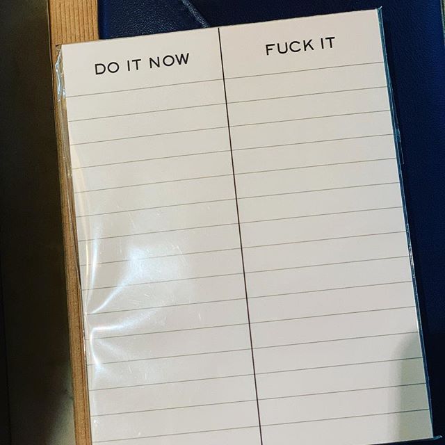 New notepad.