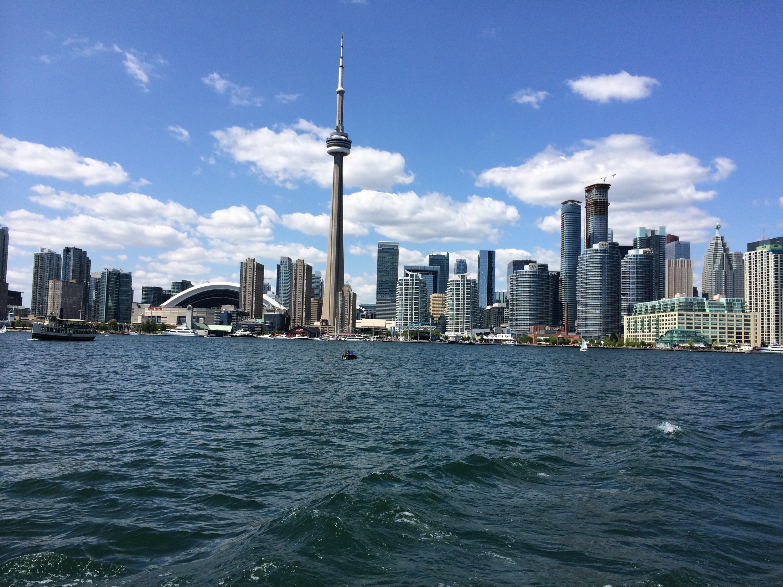 Picture from a ferry. (Not to be confused with pictures from a fairy.)