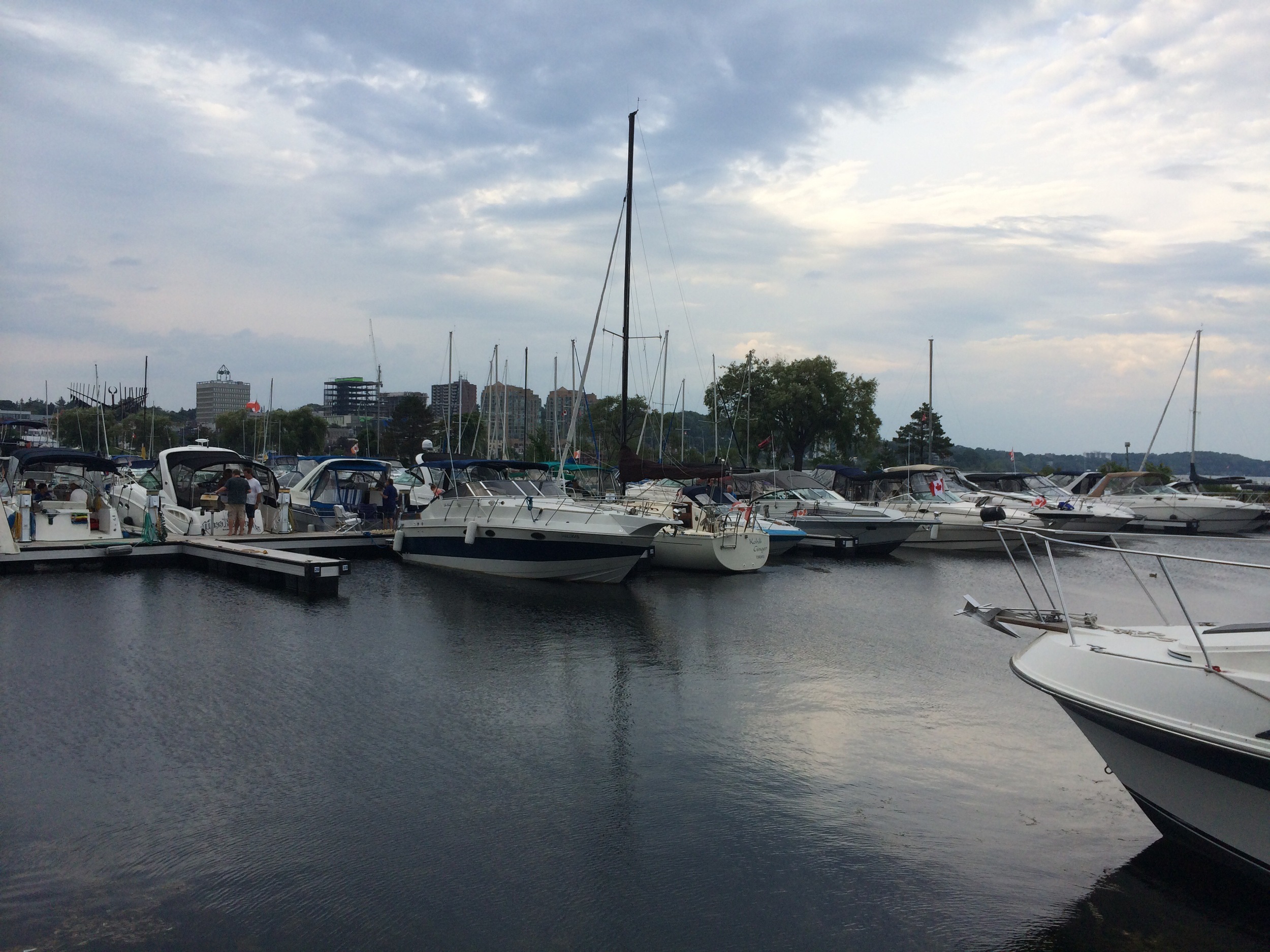 Pictures from downtown Barrie will vary.