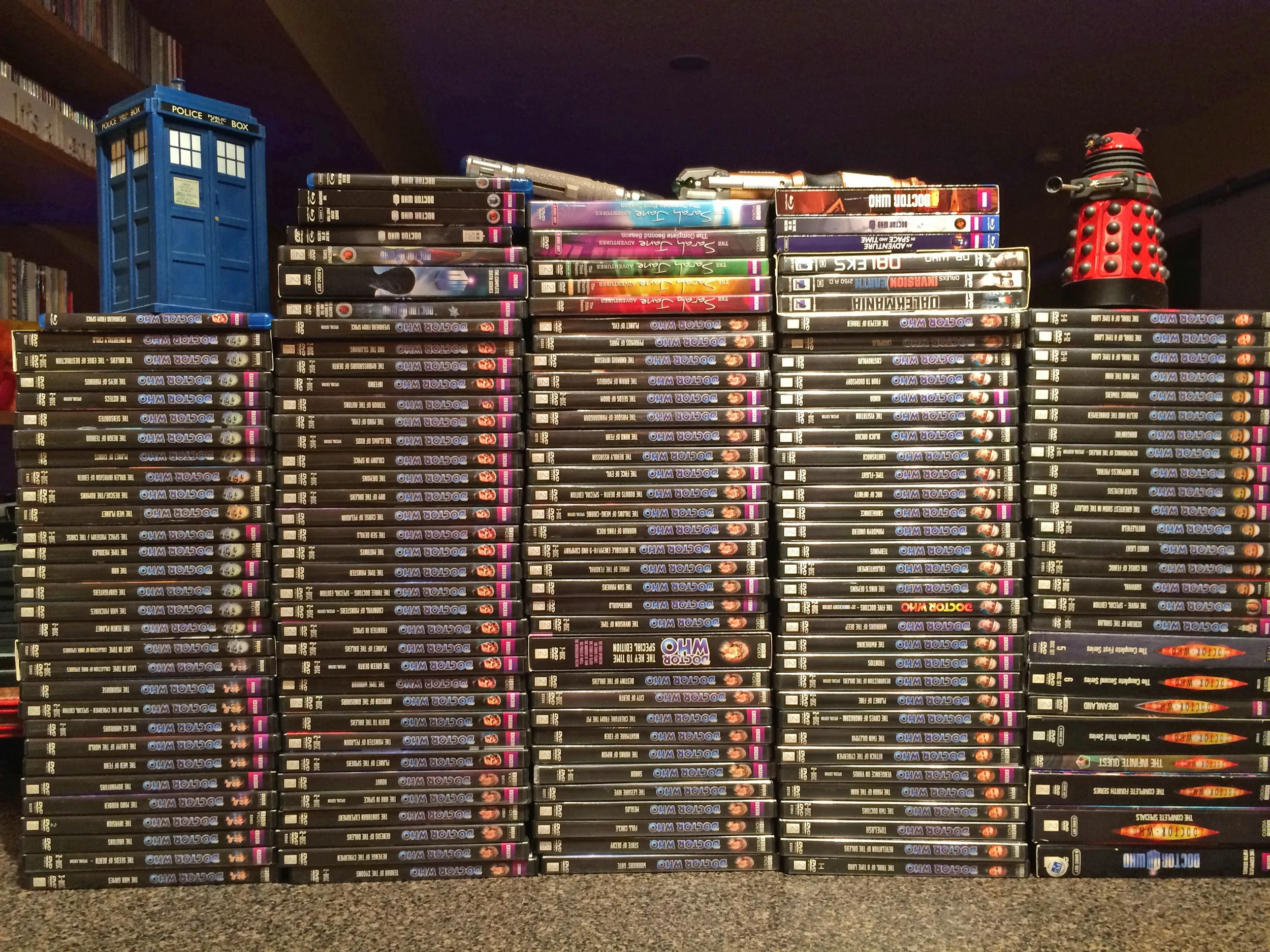 Must have all the Doctor Who's. Must. Watch. Them. All