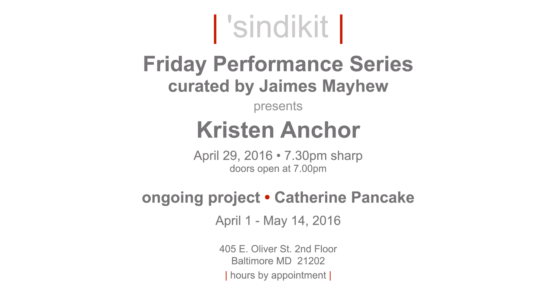 Live Film Performance @ 'sindikit