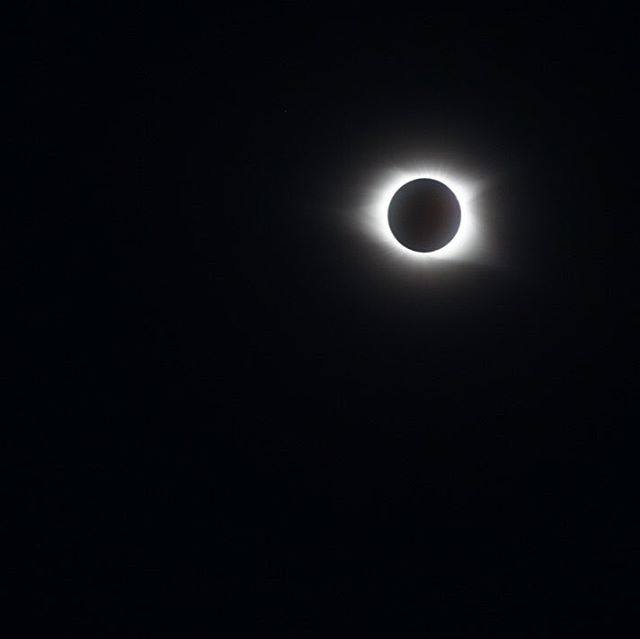 Definitely the most worthwhile 1.5 hour drive ever #eclipse2017