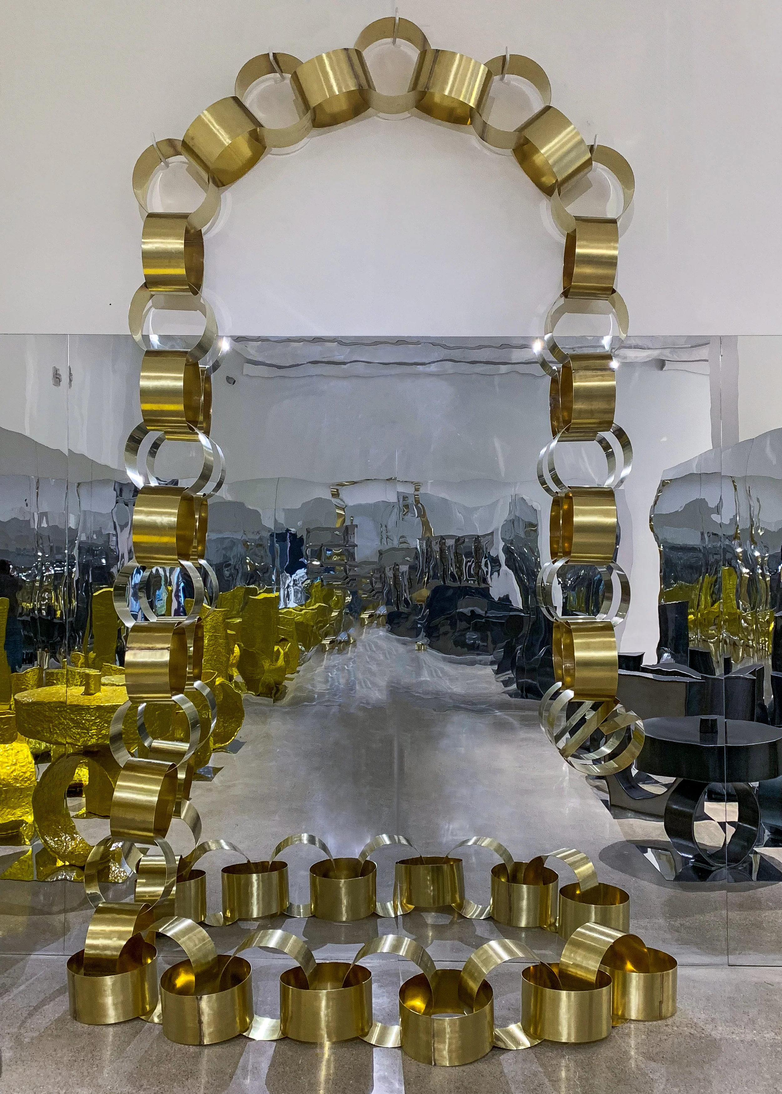 Tiff Massey - 39 Reasons Why I'm Not Playin , 2018 Brass Dimensions variable