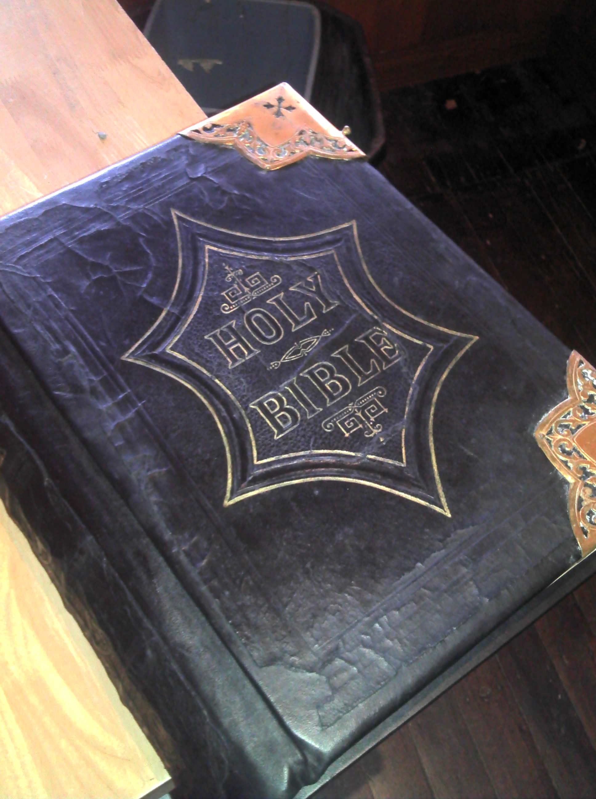 Victorian Bible Restoration