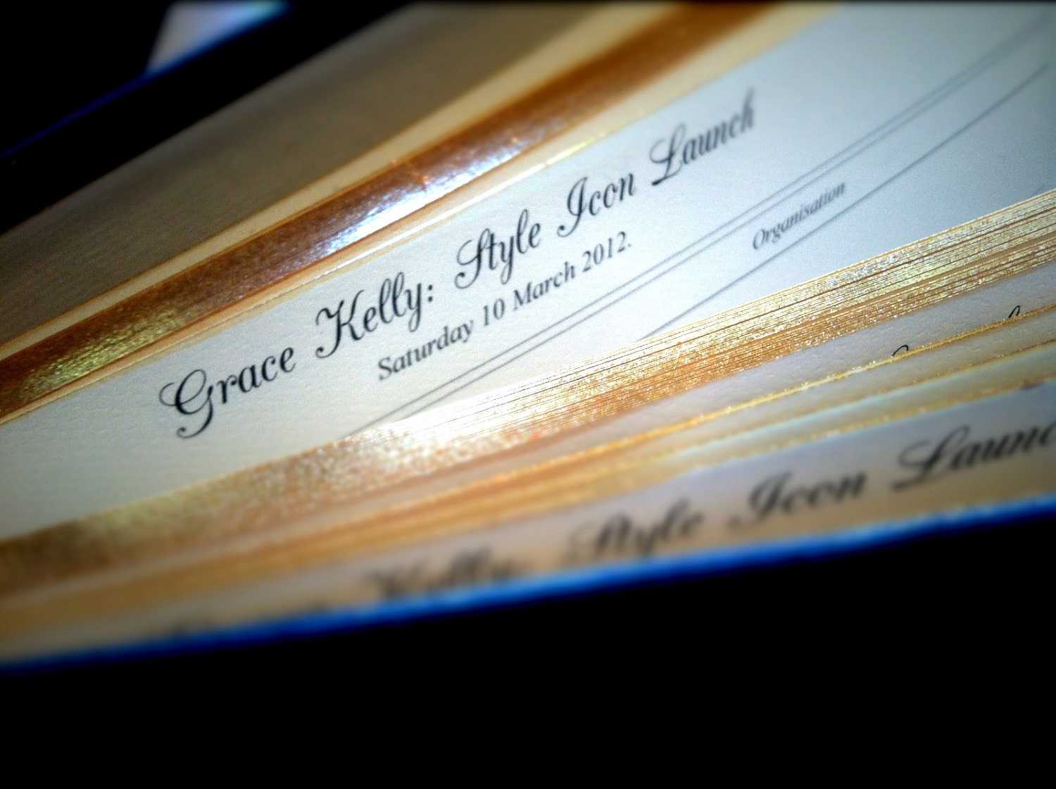 Guilt edged custom binding