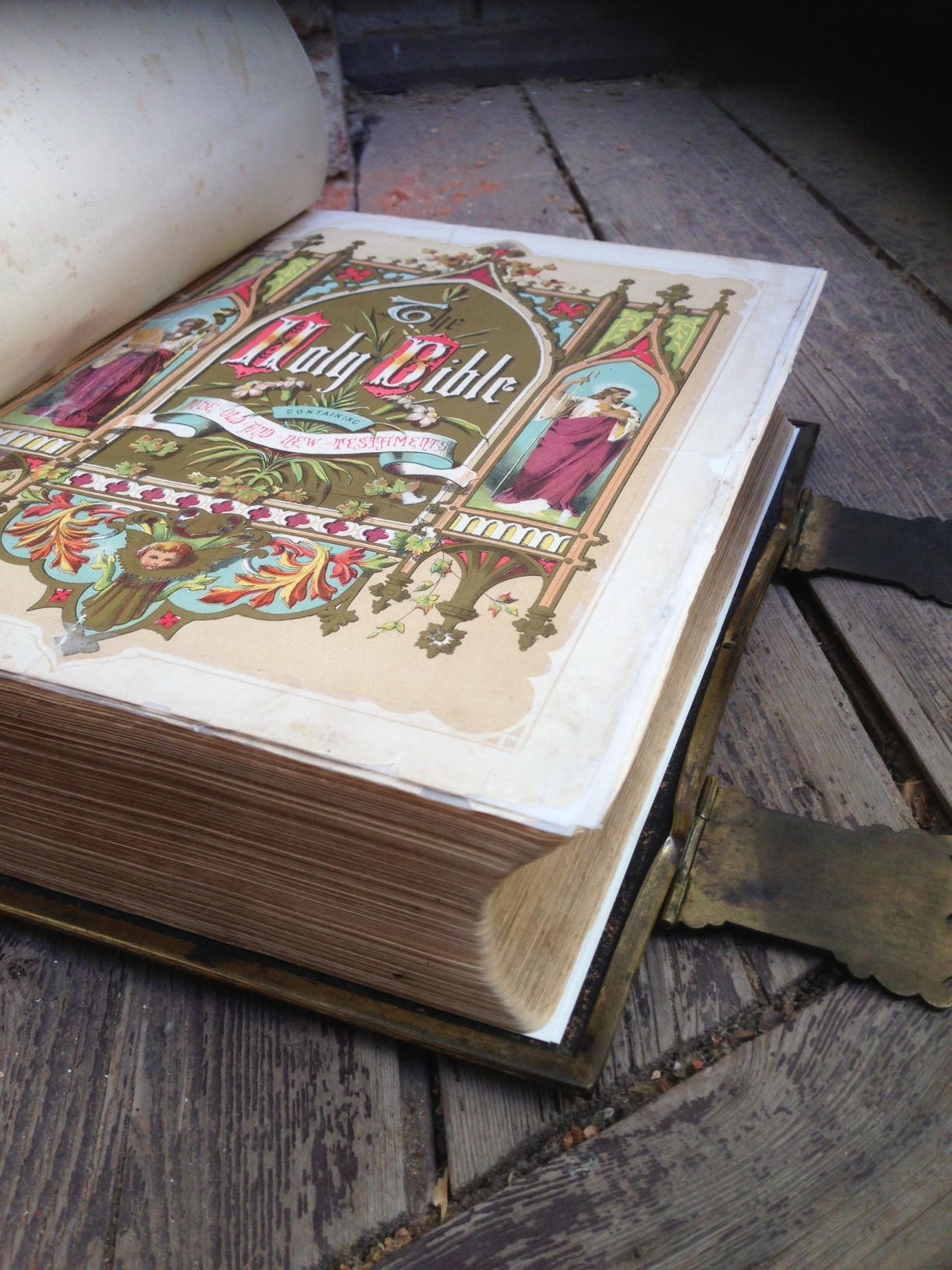 New end papers on Bible Restoration