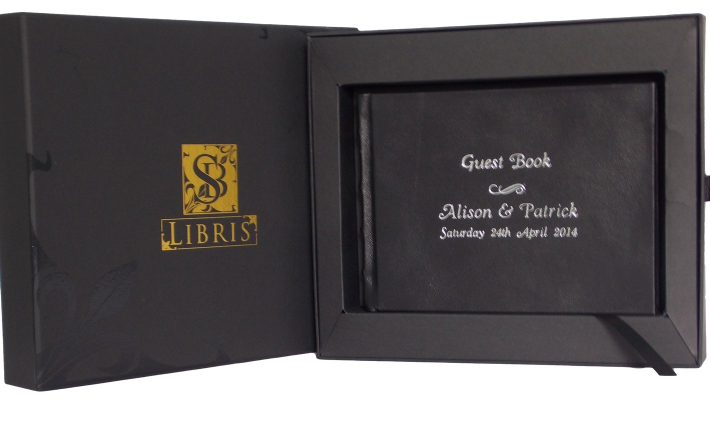 Personalised Full Leather Signature Book