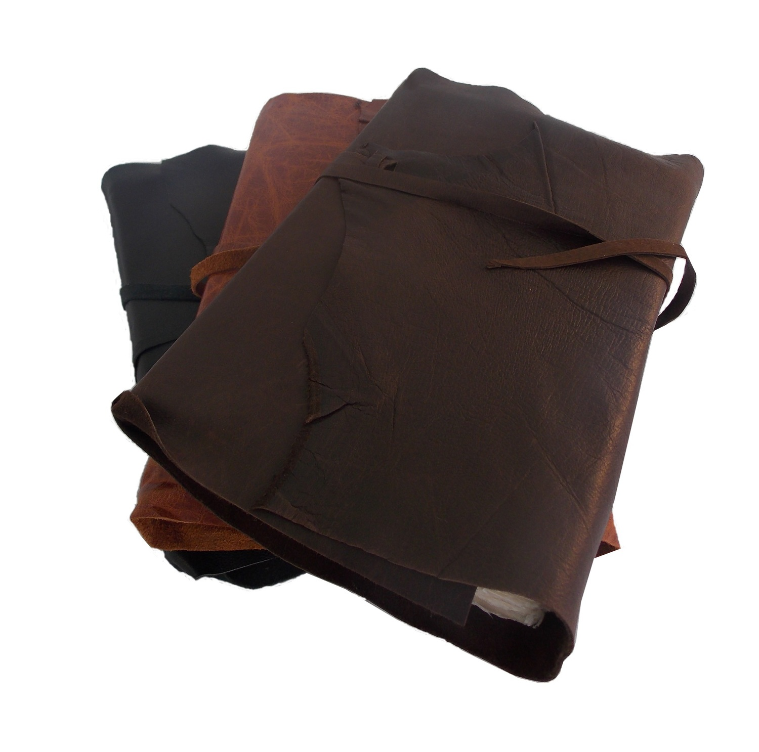 Rustic Leather Wrap Journal