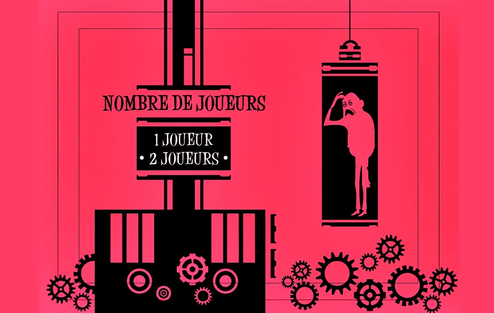 The menu was a good place for us to re-use the 2D elements. Giving it a Saul Bass relooking.