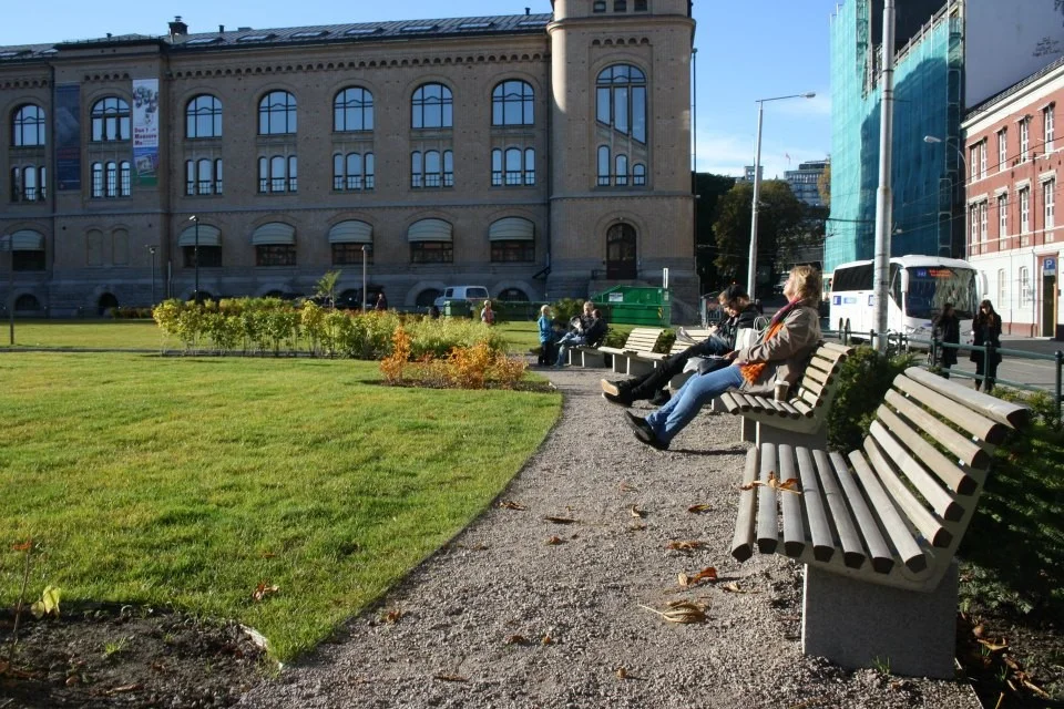 Tullinløkka er et godt utformet byrom. Foto: Alexander B. Henriksen