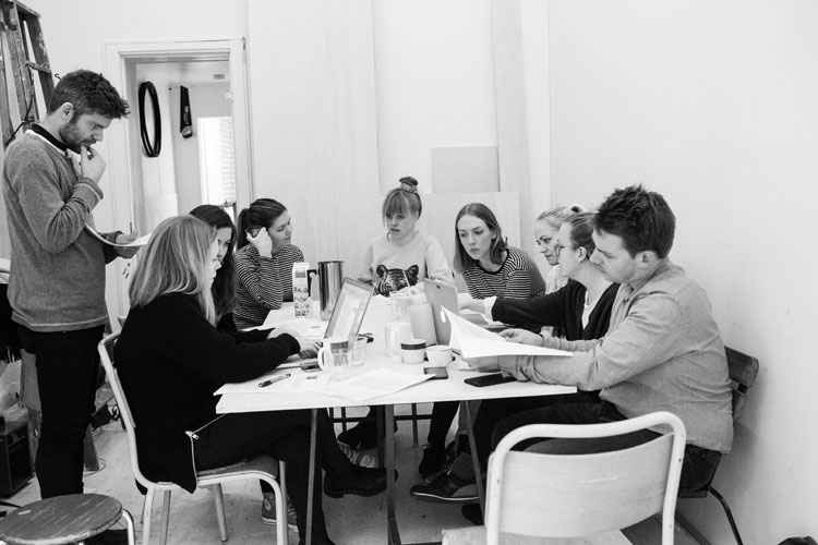 Workshop med hele KOTE foto: Kirsti Reinsberg Mørch