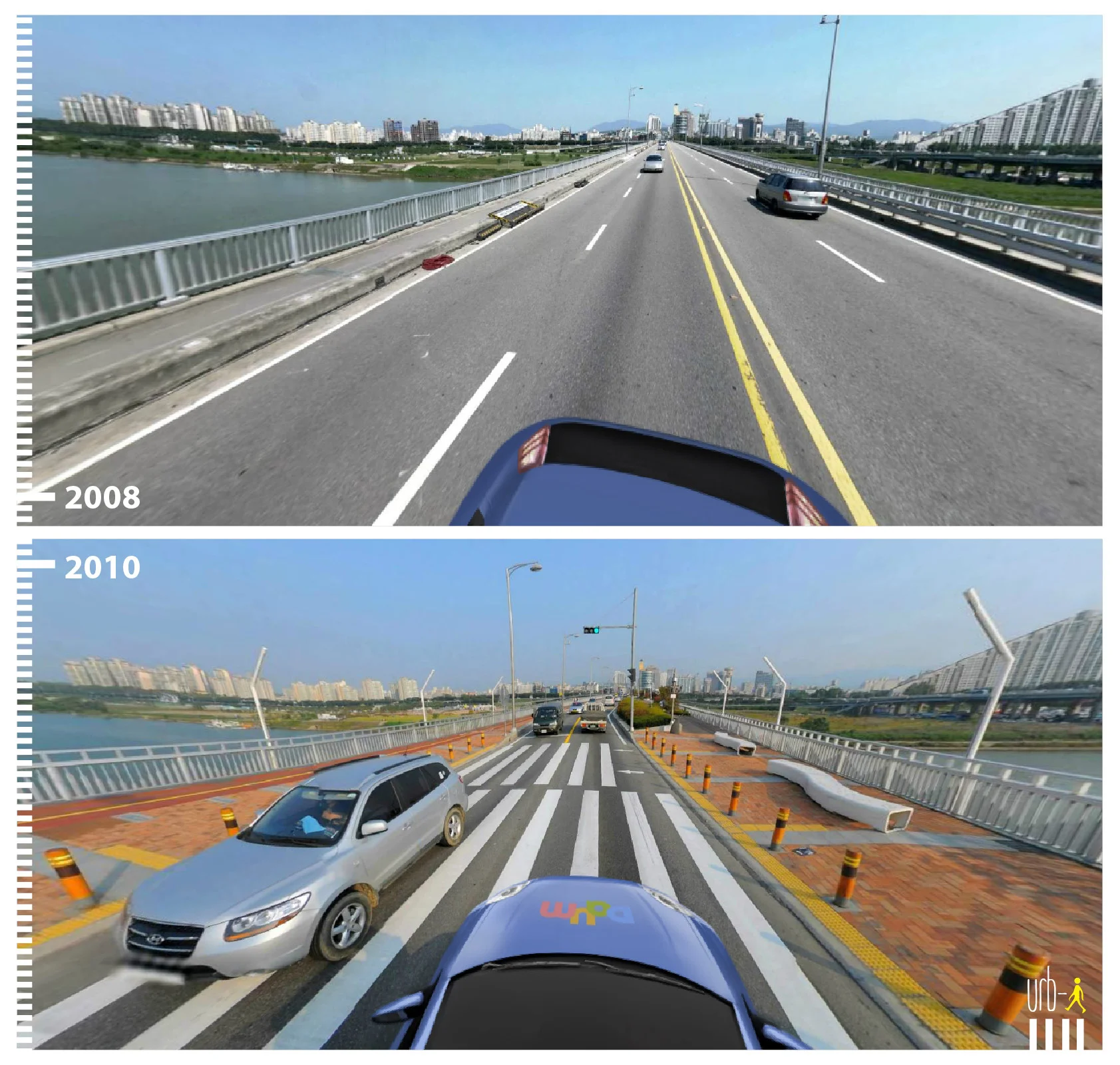 Photo: Gwangjingyo, Seoul, "Urb-I" ( Daum maps)
