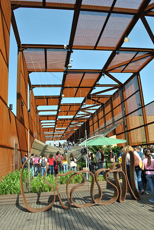 Den brasilianske paviljongen. Foto: Ingunn Cecilie Hvidsten