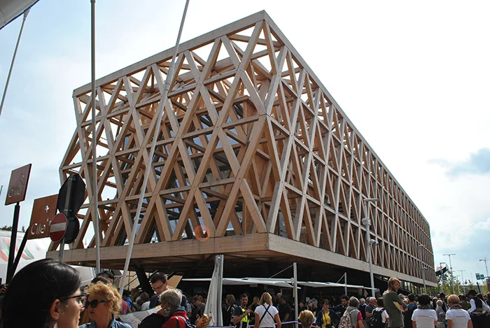 Den chilenske paviljongen. Foto: Ingunn Cecilie Hvidsten