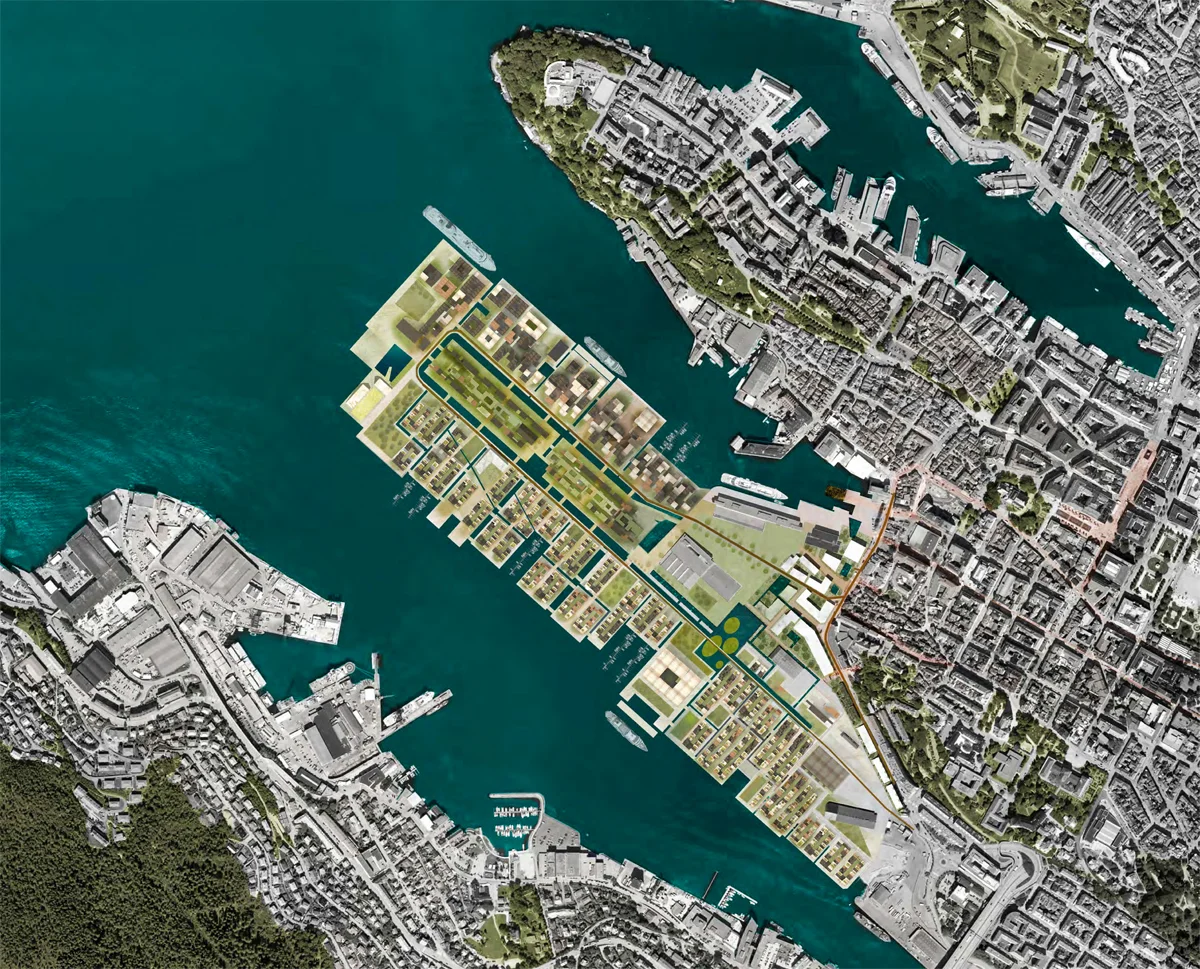 Site plan: Fortunen
