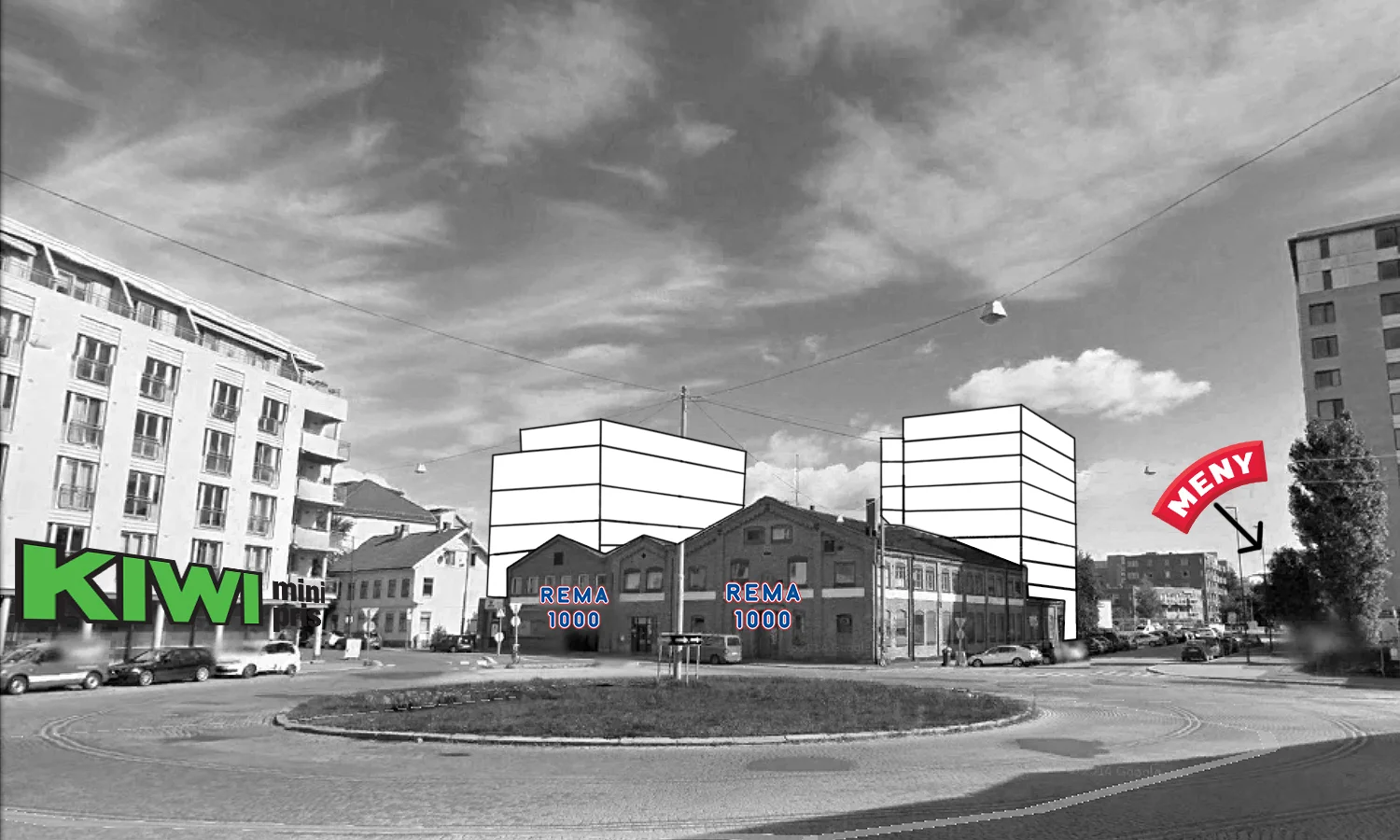 Illustrasjon: Google Earth + Kristin Sunde