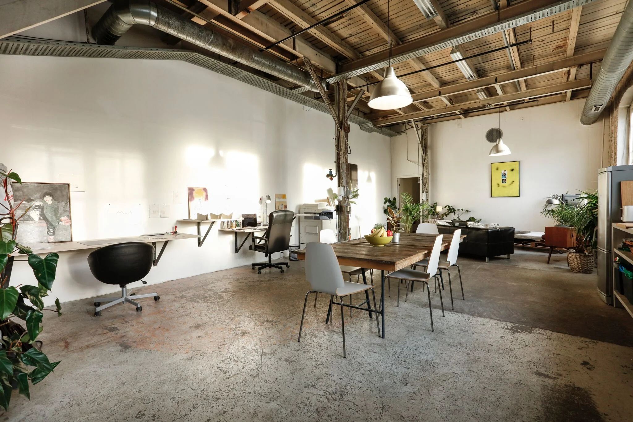 Studio til Mikkel Wennesland, Foto: Joachim Karlsen