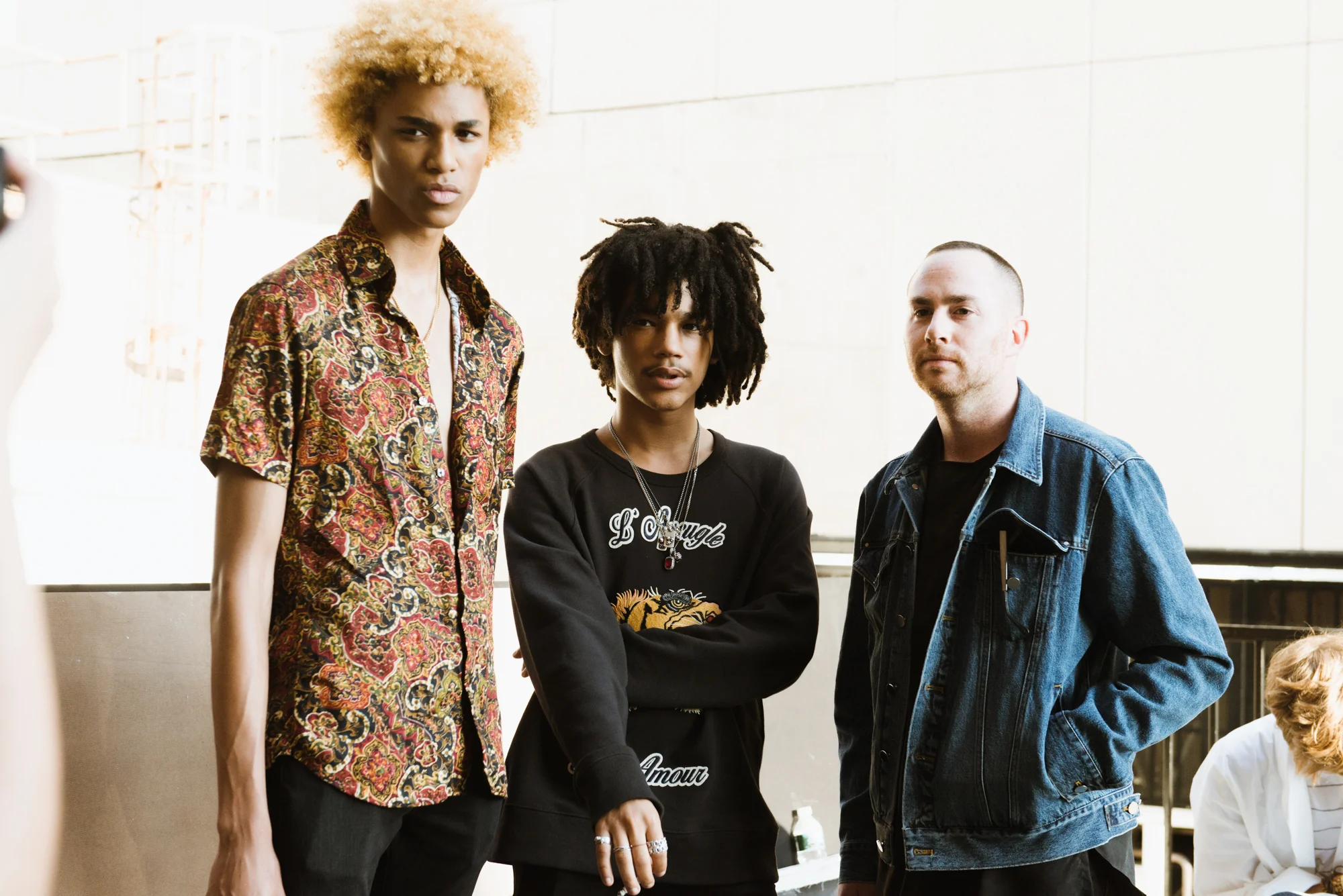 Michael Lockley, Luka Sabbat and Ariel Ovadia