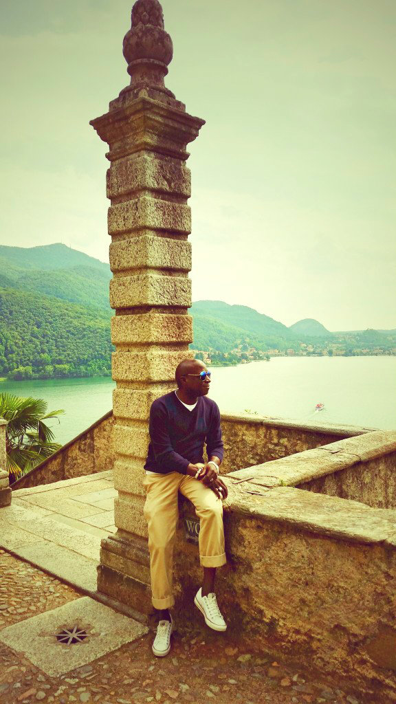 Sitting pretty high above Morcote in Ticino