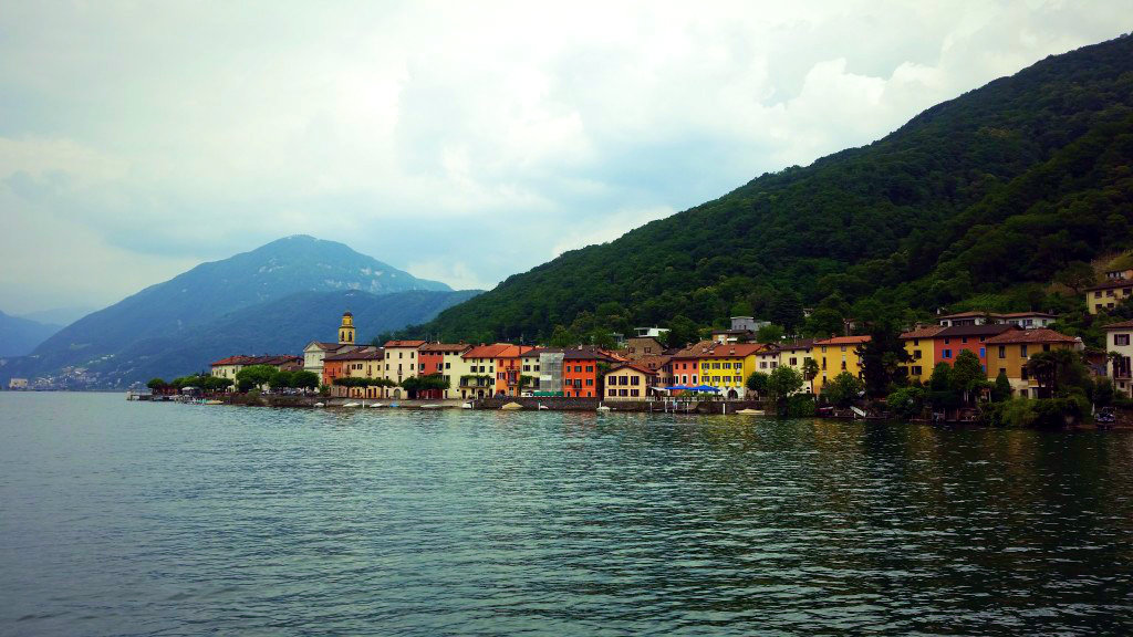 On Lake Lugano