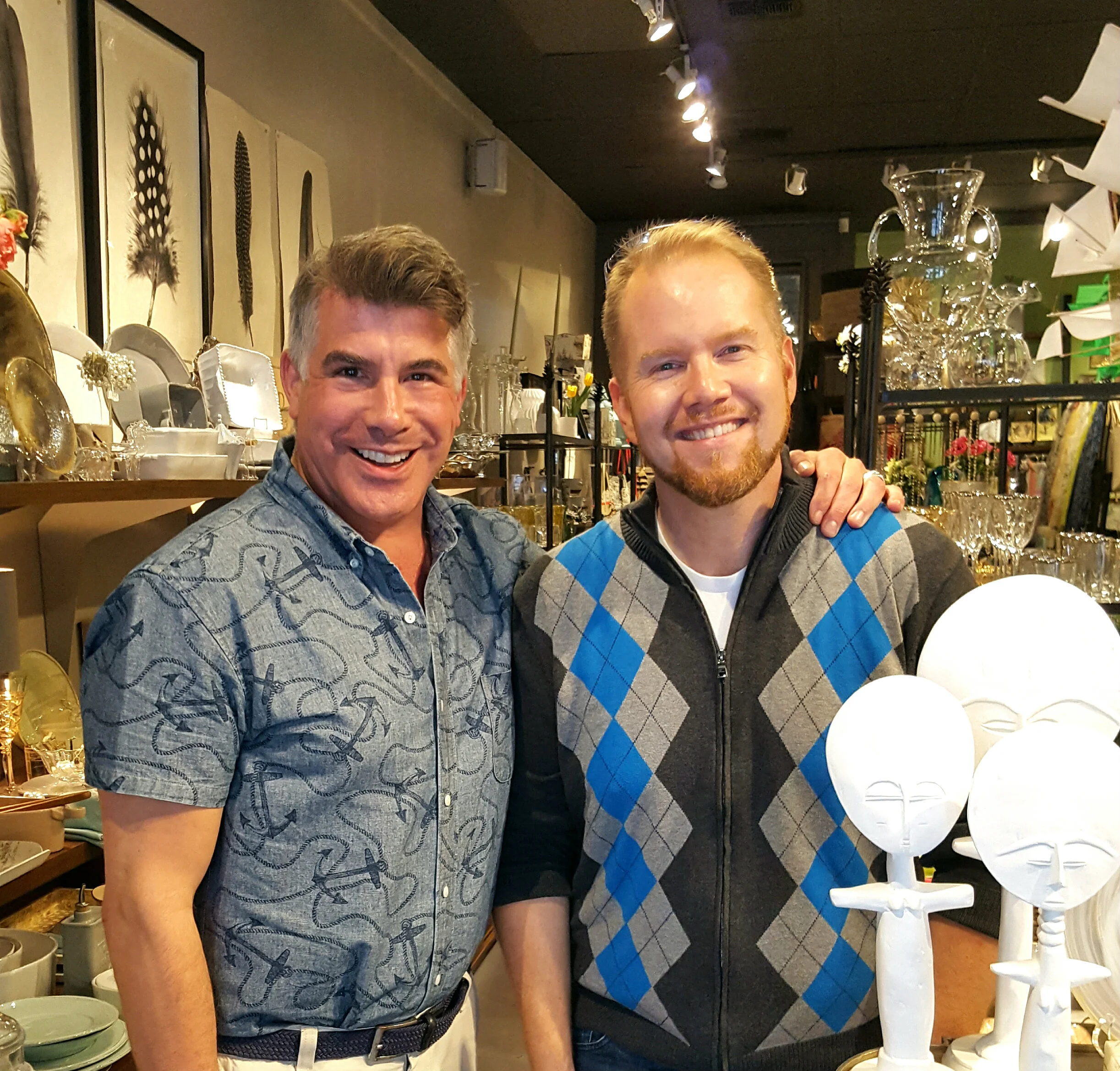 Bryan Batt and Michael Mackie
