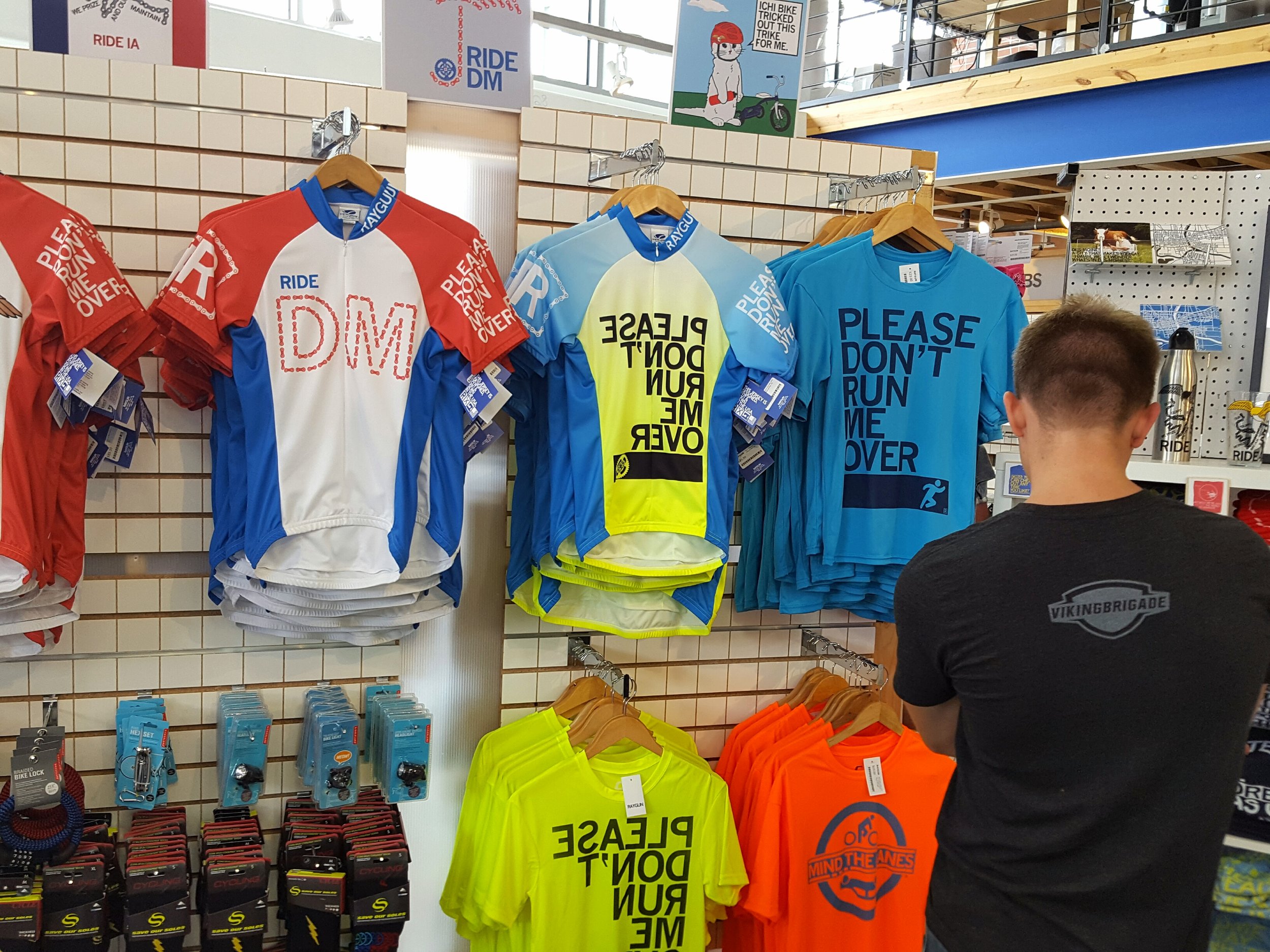 Iowa has a fervent biking community. RAYGUN picked up on that and ran -- er, biked with it.