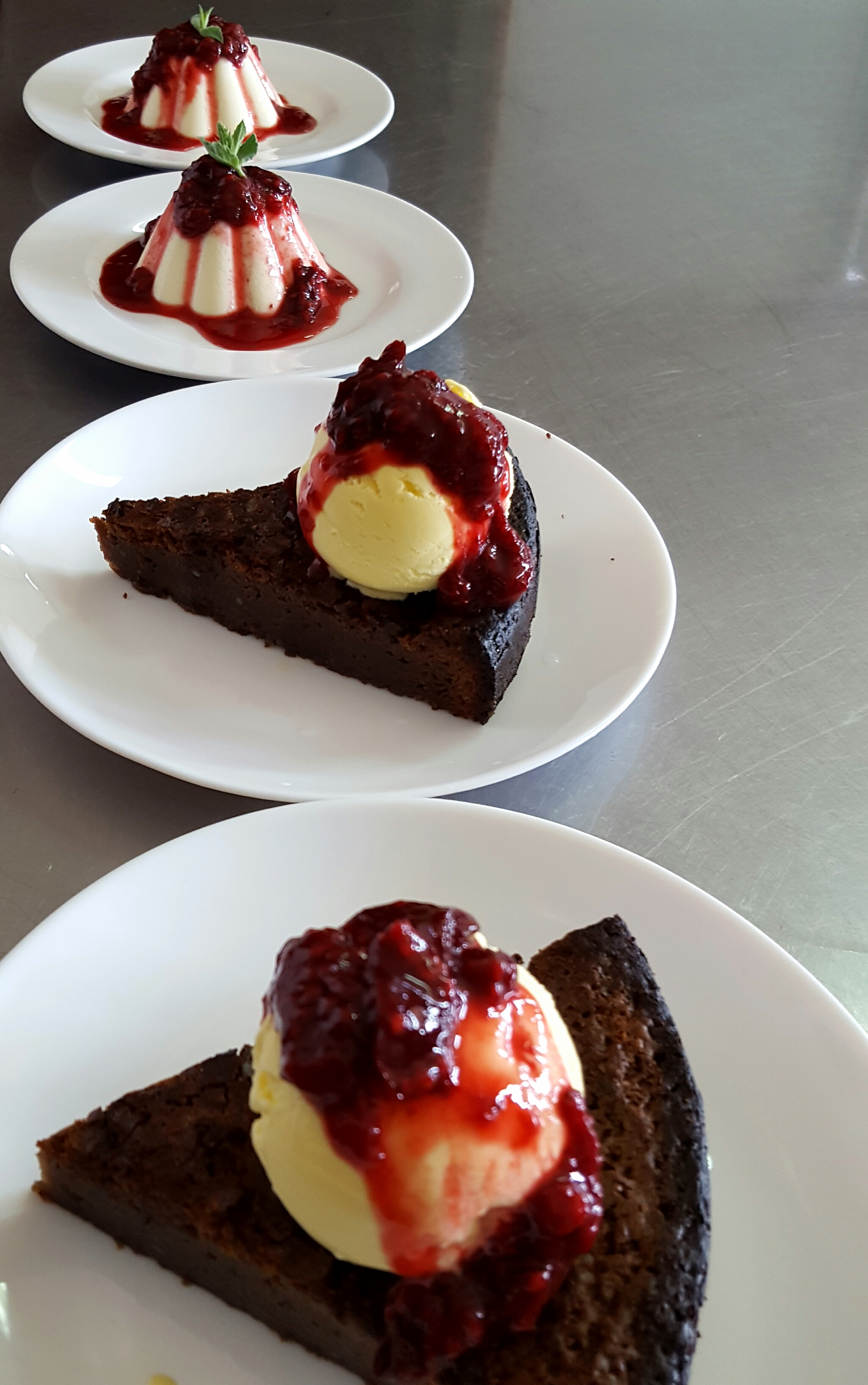 Save room for dessert ... it's mandatory.