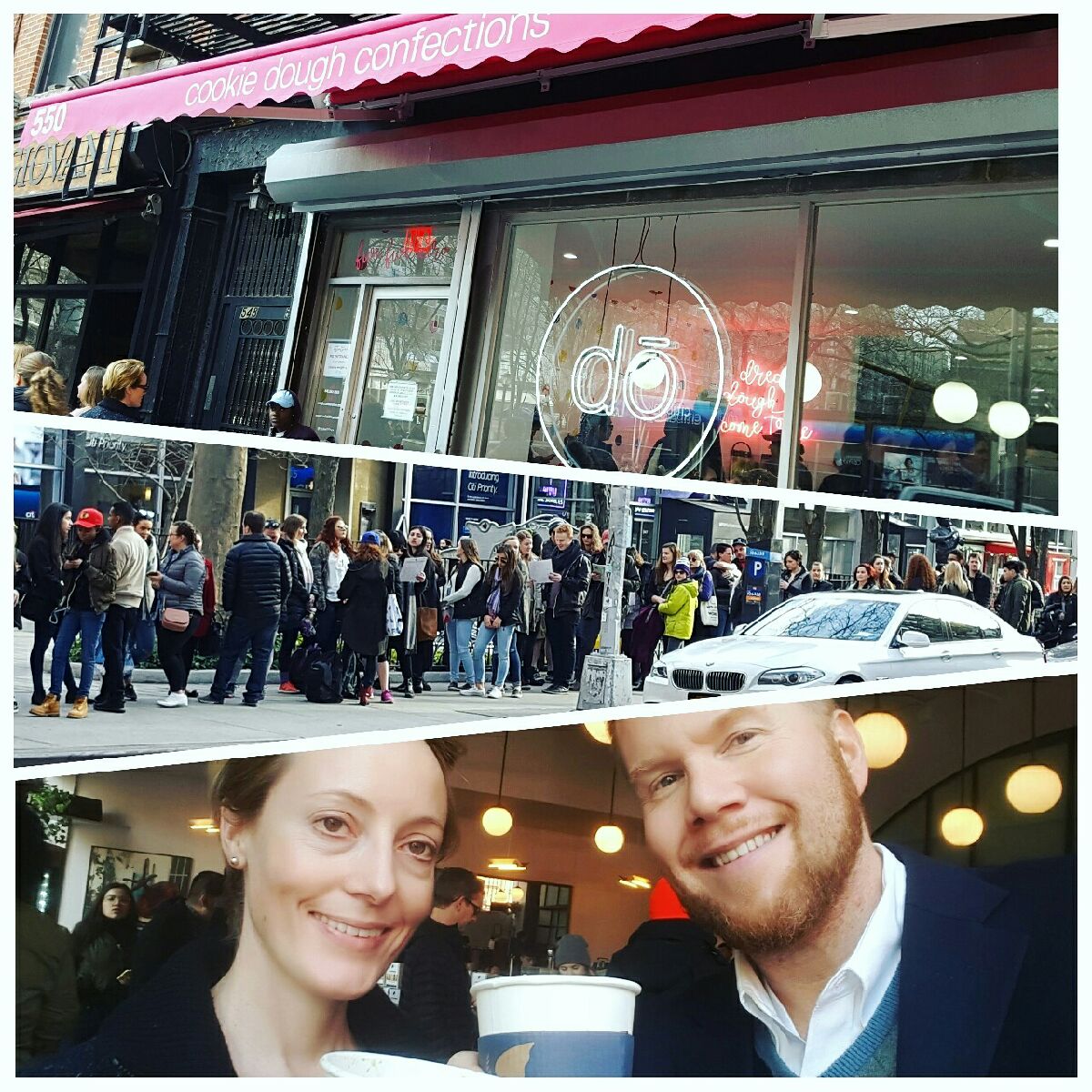 Recovery coffee at La Colombe Coffee Roaster post Do queue