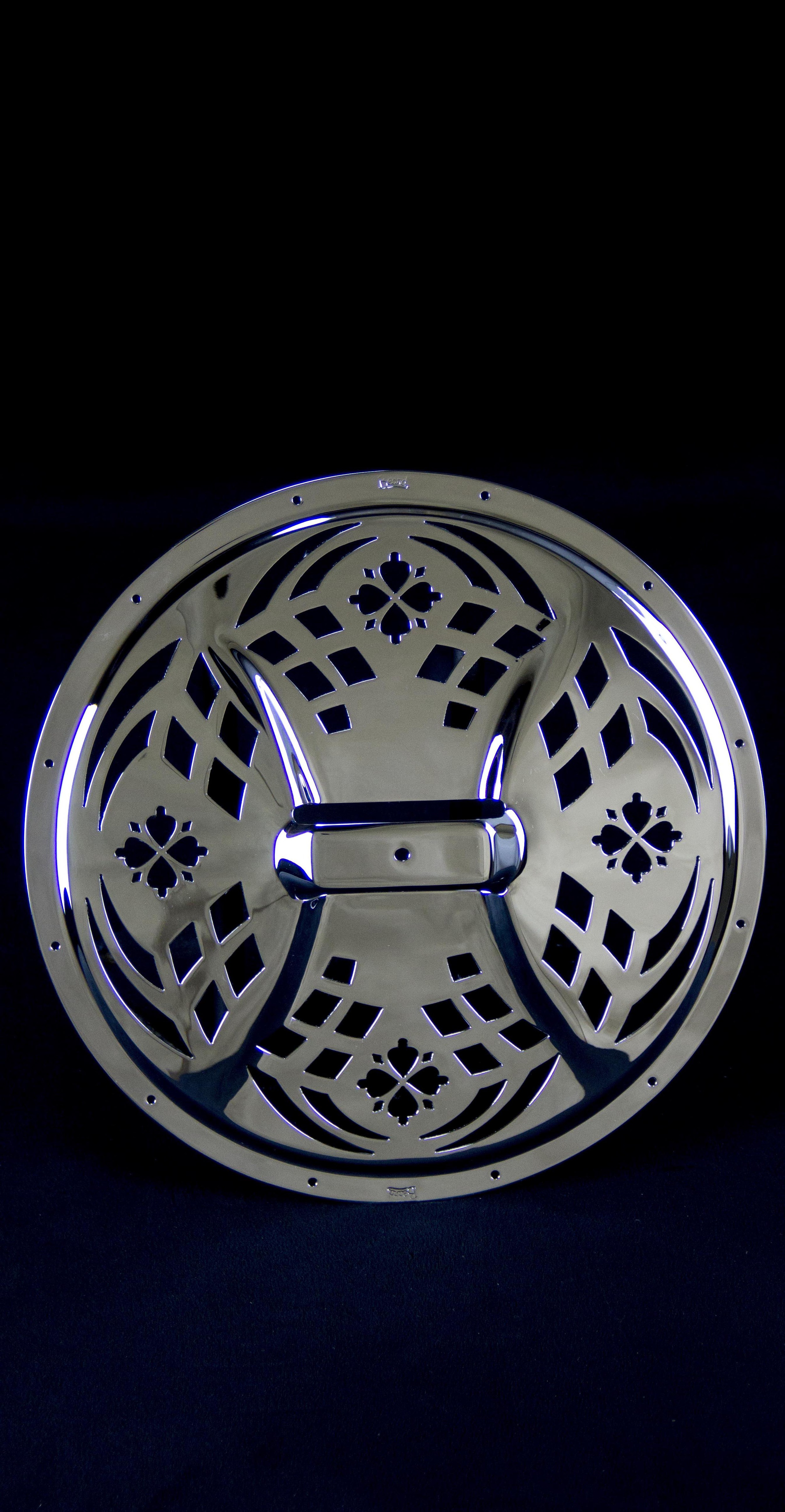 Beard Hearts and Flowers Coverplate (available only on Mike Auldridge Signature Models)