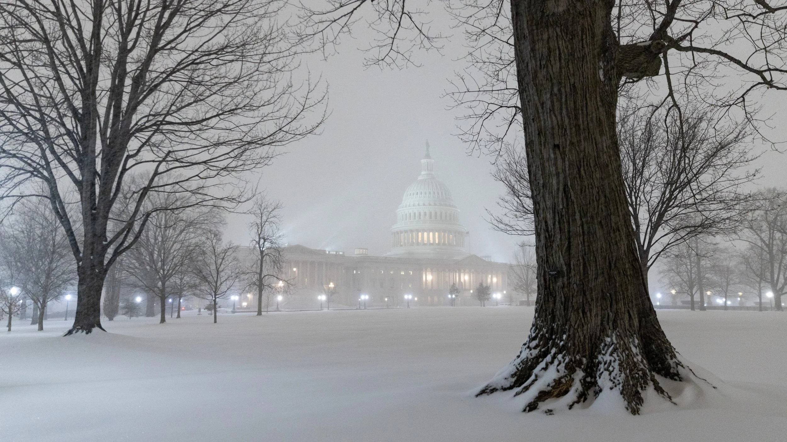The Capitol in the Snow