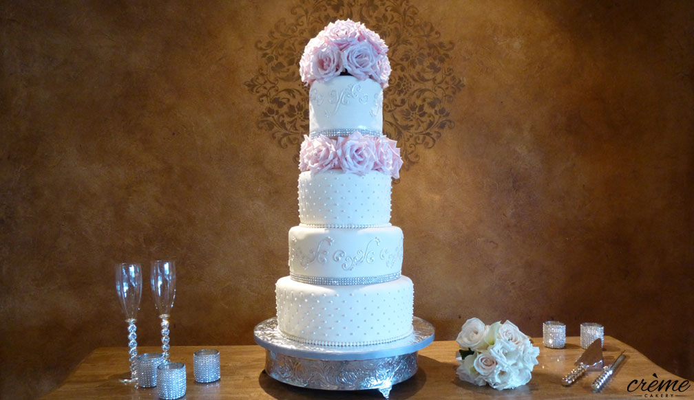 Fondant Wedding Cake