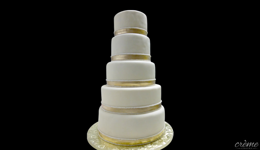 Fondant Wedding Cake