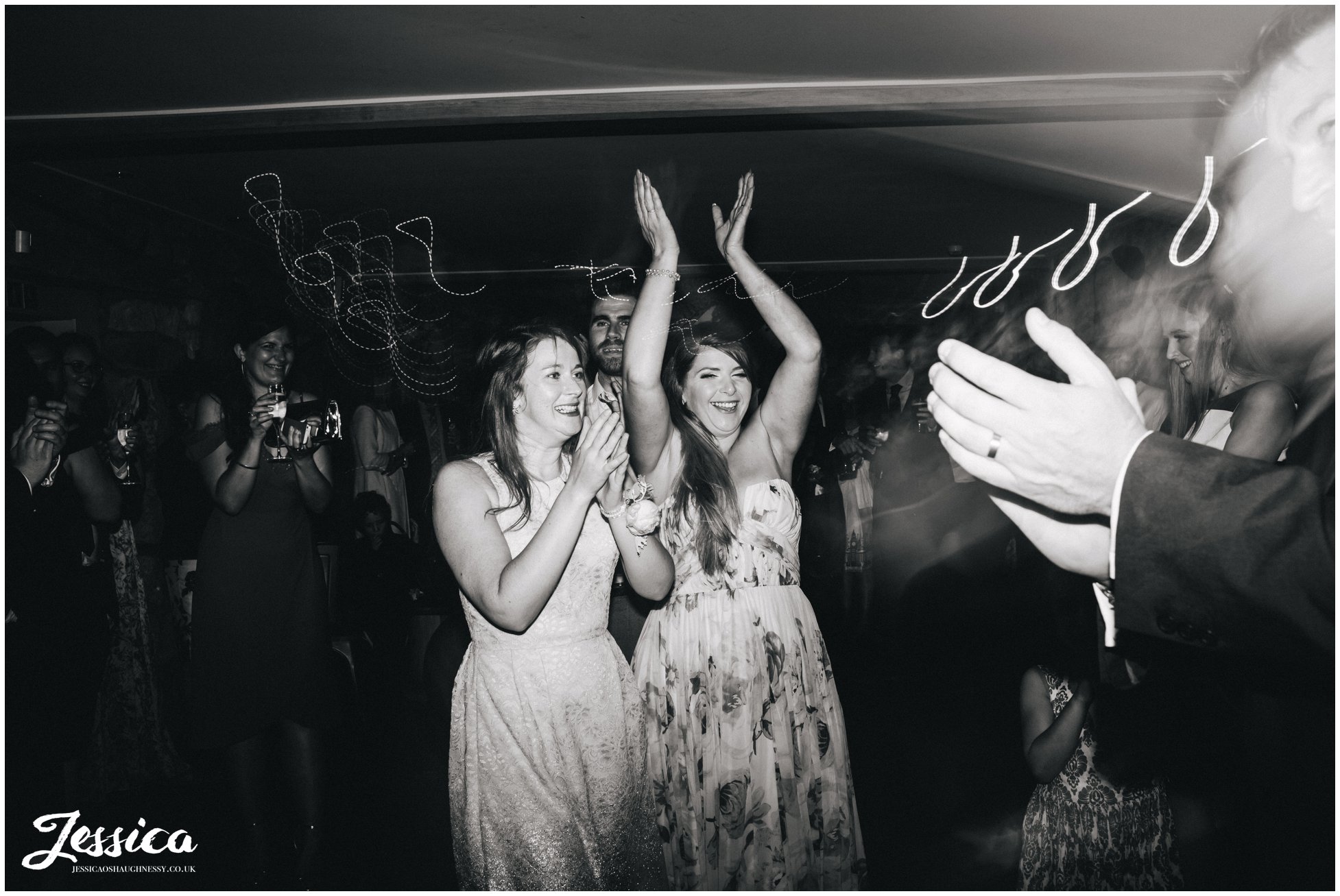 guests enjoy dancing during the evening celebrations