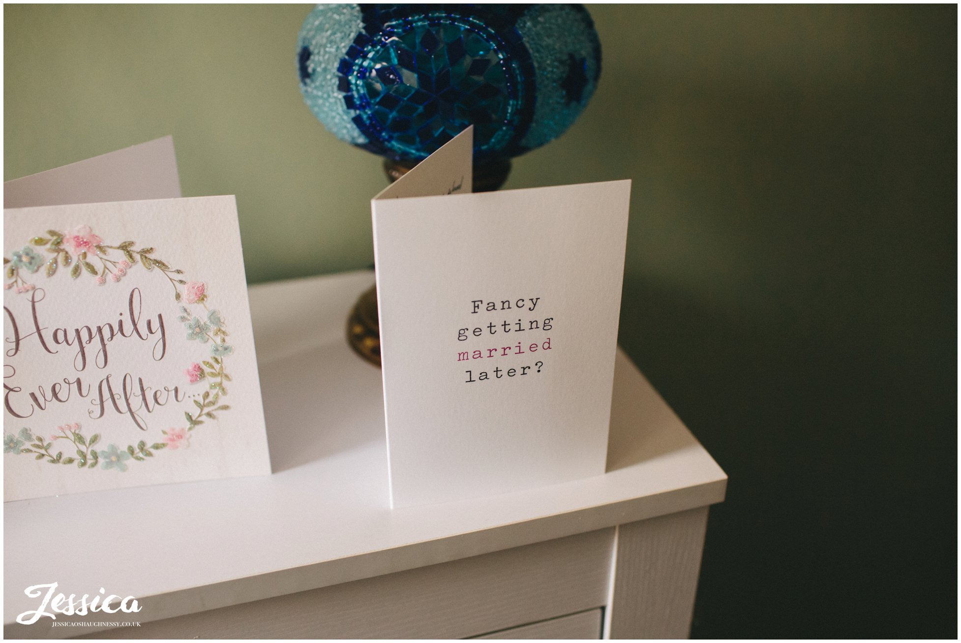 Fancy getting married later? card