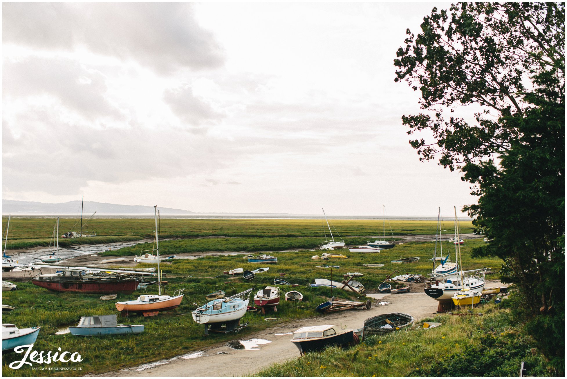 a view of the waterfront at sheldrakes